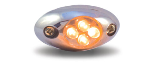 TB-C4A Amber Courtesy LED (4 Diodes) - General Diesel Repair & Chrome