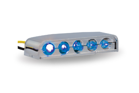 TB-C5B Blue Interior LED (5 Diodes) - General Diesel Repair & Chrome