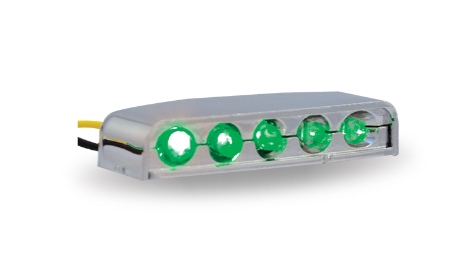 TB-C5G Green Interior LED (5 Diodes) - General Diesel Repair & Chrome