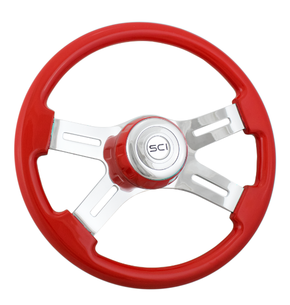 532-3062-77502 16" Classic Viper Red - General Diesel Repair & Chrome