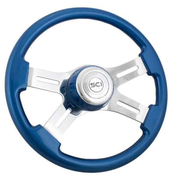 508-3081-77502 16" Classic Blue - General Diesel Repair & Chrome