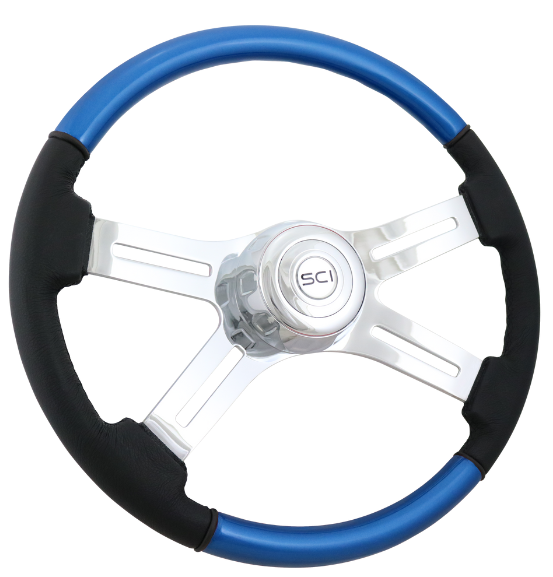 543-3003-77502 Classic Combo "Blue" - 18" - General Diesel Repair & Chrome