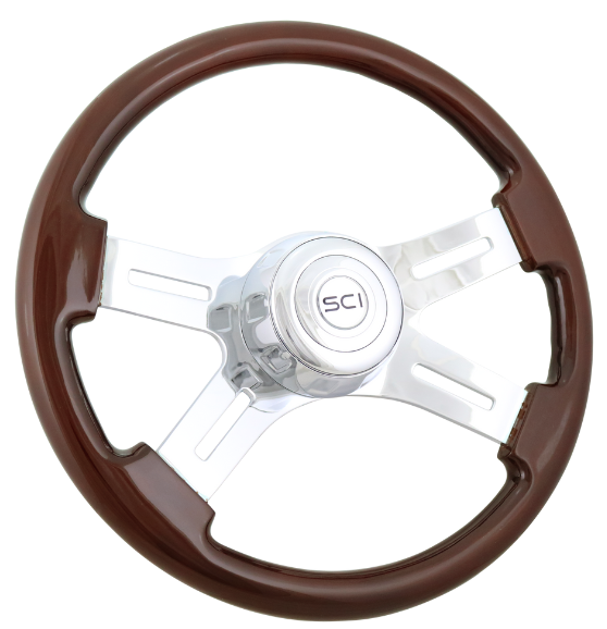 261-3003-77502 16" Classic Mahogany - General Diesel Repair & Chrome