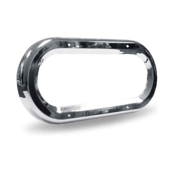 TBEZ-OBCH3 Bezel - Oval Chrome Plastic - No Visor - General Diesel Repair & Chrome