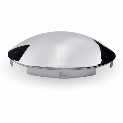 4 Notch Dome Front Hubcap – Chrome Metal THUB-4N - General Diesel Repair & Chrome