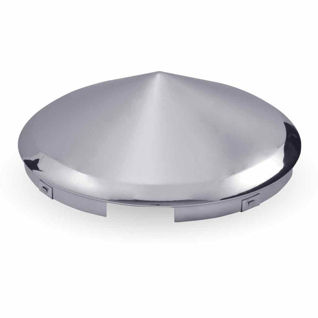 4 Notch Pointed Front Hubcap – Chrome Metal THUB-4NP - General Diesel Repair & Chrome