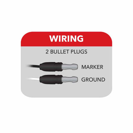 3/4″ Clearance Marker Round LED Light – 3 Diodes - General Diesel Repair & Chrome