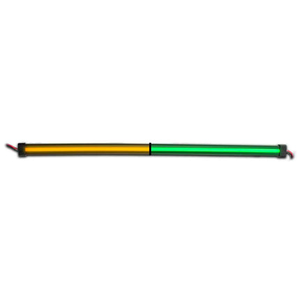 48″ Clear Amber to Green Auxiliary Center Glow Strip LED Light – 240 Diodes TLED-GL48CXAG - General Diesel Repair & Chrome