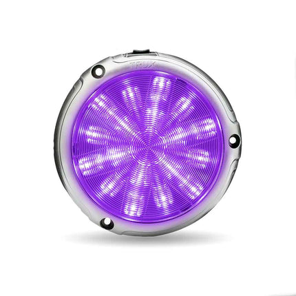 LED Interior Projector Dome 7-Color Cab Light for Peterbilt – Chrome TLED-ID20 - General Diesel Repair & Chrome