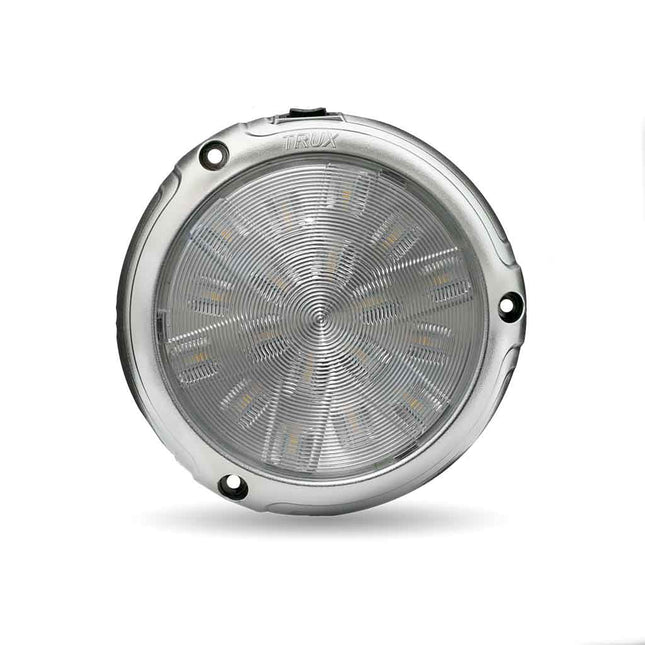 LED Interior Projector Dome 7-Color Cab Light for Peterbilt – Chrome TLED-ID20