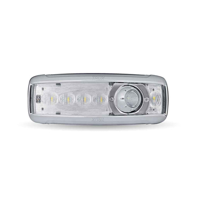 LED Interior Projector Dome & Map 7-Color Cab Light for Kenworth – Chrome TLED-IK60