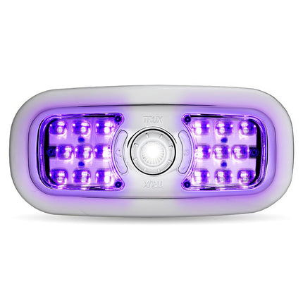LED Interior Projector Dome & Map 7-Color Cab Light for Peterbilt – Chrome TLED-IR10 - General Diesel Repair & Chrome
