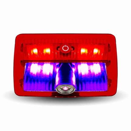 Rectangle USA Flag Projector LED Door Light for Peterbilt & Kenworth – Driver Side TLED-PL11D - General Diesel Repair & Chrome