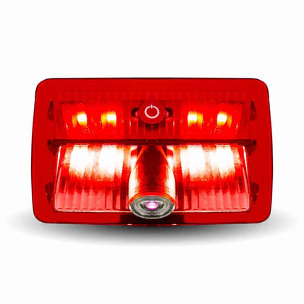 Rectangle USA Flag Projector LED Door Light for Peterbilt & Kenworth – Driver Side TLED-PL11D - General Diesel Repair & Chrome