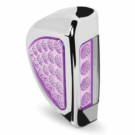 Amber Turn & Marker to Purple Auxiliary Peterbilt Headlight Turn Signal LED Light – 24 Diodes TLED-PSHXP - General Diesel Repair & Chrome