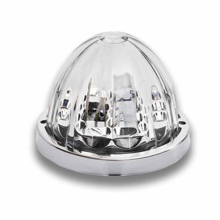 Clear Red Stop, Turn & Tail Star-Burst Watermelon LED Light – 19 Diodes TLED-WTCR - General Diesel Repair & Chrome