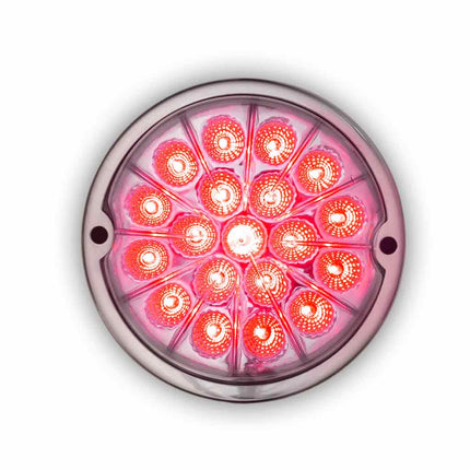 Red Clearance & Marker to White Auxiliary Watermelon LED Light – 19 Diodes TLED-WXRW - General Diesel Repair & Chrome