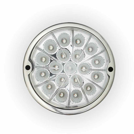 Red Clearance & Marker to White Auxiliary Watermelon LED Light – 19 Diodes TLED-WXRW - General Diesel Repair & Chrome