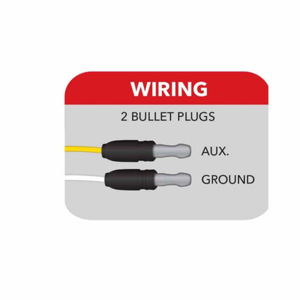 TLED-X1R 8" Star Red LED for 15ö Donaldson & Vortox Air Breather (24 Diodes) - General Diesel Repair & Chrome