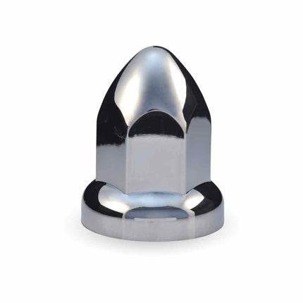 33mm Push On Nut Cover with Flange – Chrome ABS Plastic TNUT-F2 - General Diesel Repair & Chrome