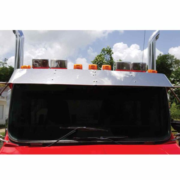 TSUN-K12 KW. 11″ Flat Glass Sun Visor – Blank - General Diesel Repair & Chrome