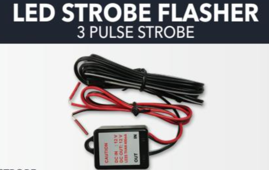 TU-1007 LED Strobe Flasher 3 Pulse Strobe - General Diesel Repair & Chrome