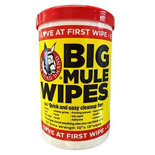BMW-6 BIG MULE WIPES 72 ct - General Diesel Repair & Chrome